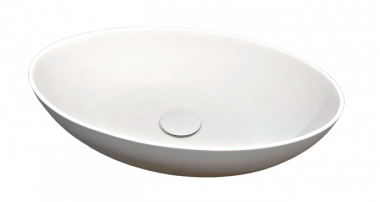 Waschbecken Corian oval 