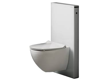 Geberit Monolith für Wand WC in weiss für Dusch-WC. H = 101 cm 